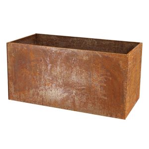 Jardinière acier corten