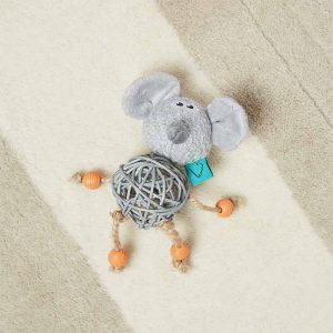 JOUET CHAT SOURIS BALLE