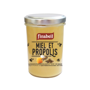 MIEL CREMEUX dosé à 0,8% poudre de propolis 250g