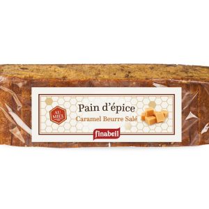 PAIN D&rsquo;EPICE tranché caramel beurre salé et fl sel Guérande 300g