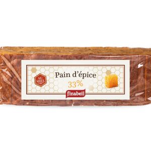 PAIN D&rsquo;EPICES tranché 33% MIEL 300g