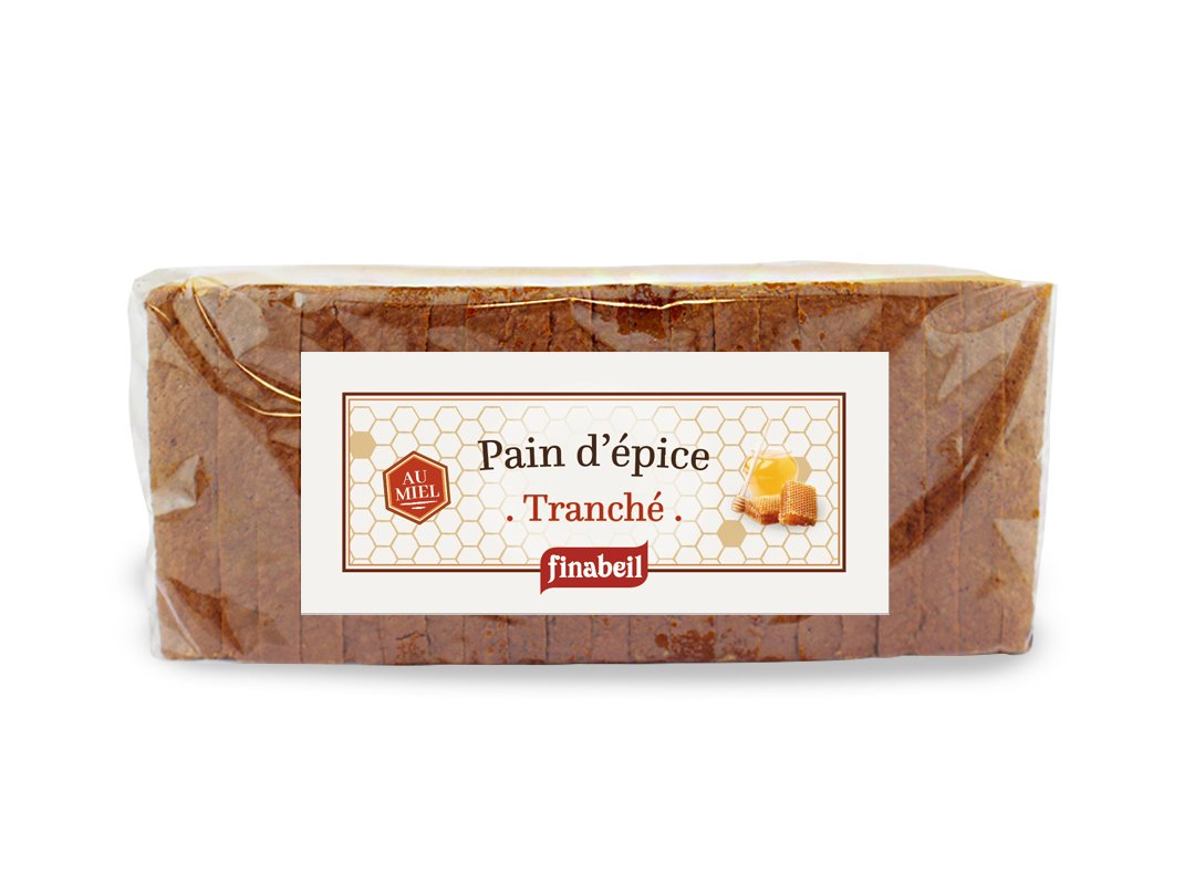 PAIN D'EPICES tranché 500g