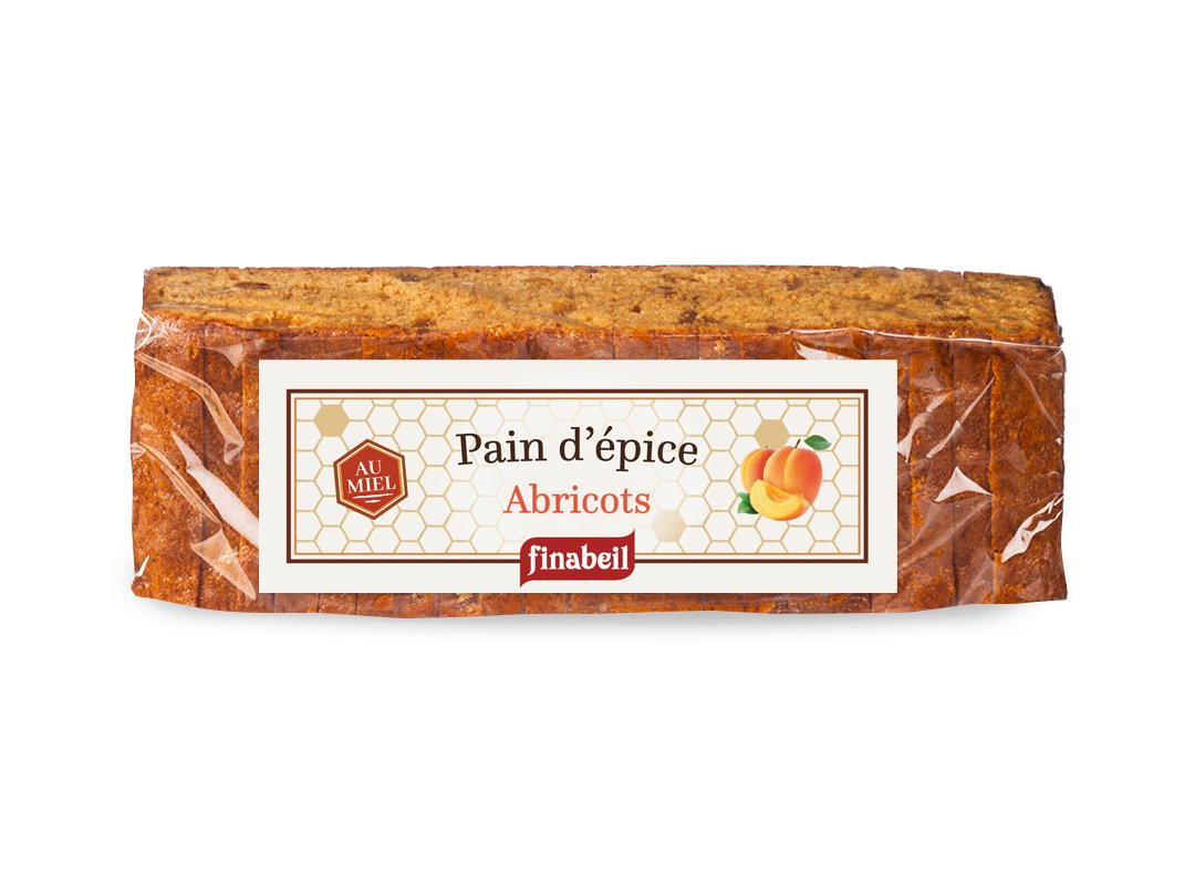 PAIN D'EPICES tranché abricot 300g