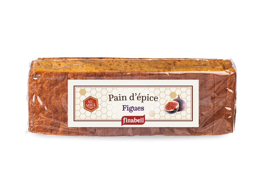 PAIN D'EPICES tranché figue 300g
