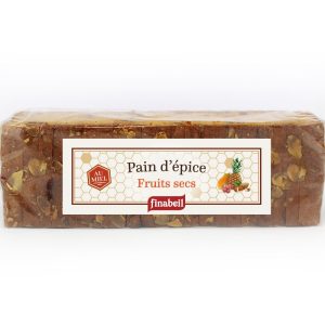 PAIN D&rsquo;EPICES tranché fruits secs 350g