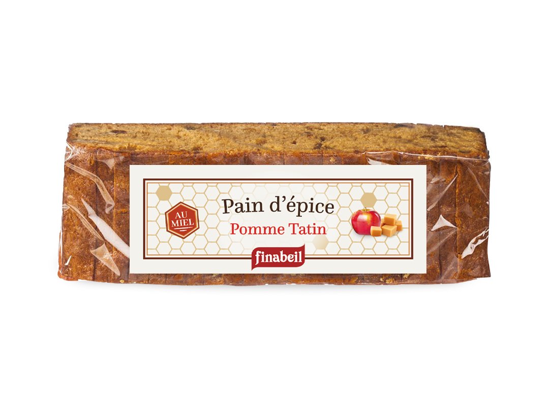 PAIN D'EPICES tranché pomme tatin 300g