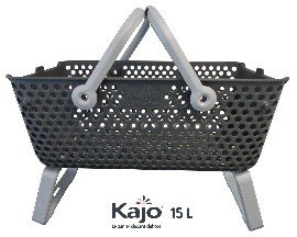 Panier Kajo 15L Gris / Gris Souris