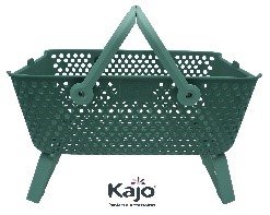 Panier Kajo 15L Vert Olive / Vert Amande