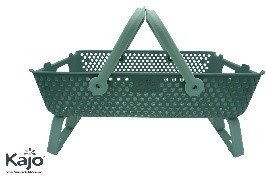 Panier Kajo 20L Vert Olive / Vert Amande