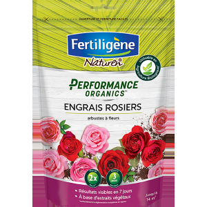 Performance organics engrais rosiers, arbustes à fleurs 700g