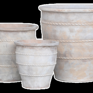 POT ANTIQUE TERRE CUITE LEPTIS