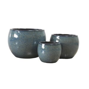 POT CERAMIQUE BLEU HELEN