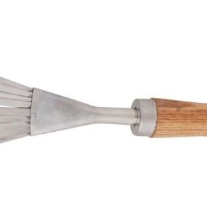 RATEAU A FEUILLES INOXYDABLE