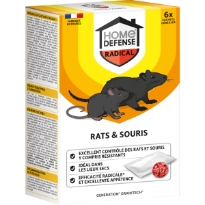 Rats et souris céréales 150g