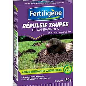 Répulsif taupes et campagnols 150g