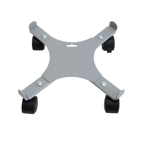 Roule-plantes extensible gris aluminium