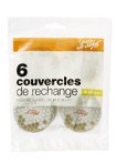 Sachet de 6 Couvercles Le Parfait Miel 63 mm