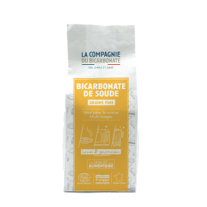 Sachet kraft Bicarbonate grains fin éco détergent 1kg