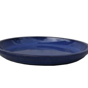 SOUCOUPE CERAMIQUE BLEU COBALT