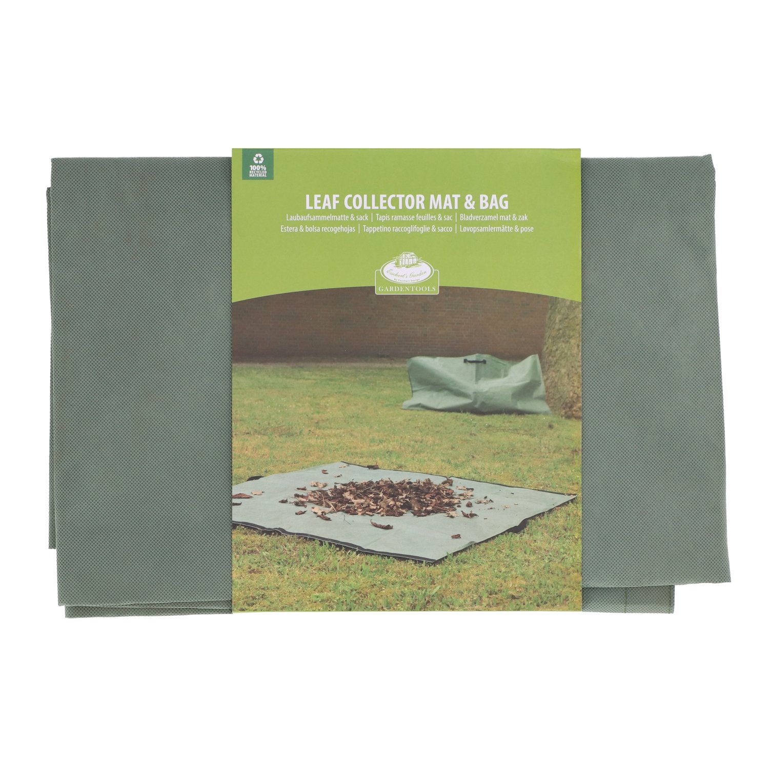 Tapis ramasse feuilles/sac