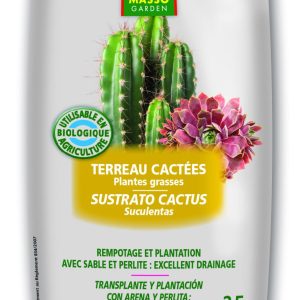 Terreau Cactées 2,5 L  UAB