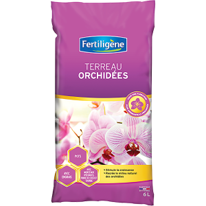 Terreau orchidées 6L