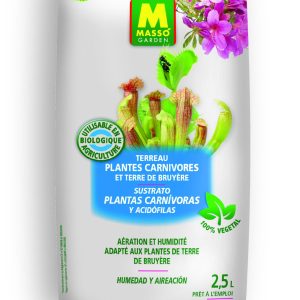 Terreau Plantes Carnivores et Terre de Bruyère 2,5 L