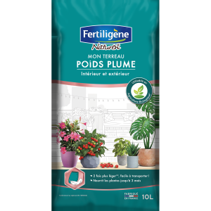 Terreau poids plume intérieur et extérieur 10L