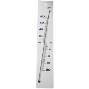 THERMOMETRE MEDIUM BLANC 40CM