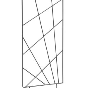 Treillage mandala à piquer anthracite