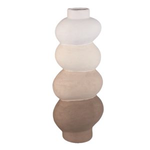 Vase L Norian Light Brown