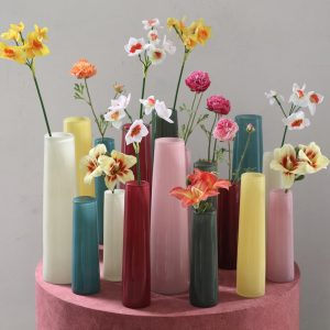 Vase Saelah verre crème L