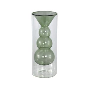 Vase Yanna verre vert