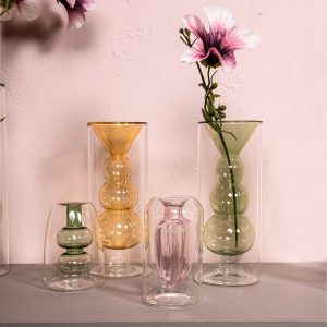 Vase Yanna verre vert