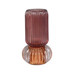 Vase Yannah LED rose foncé