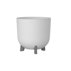 Cache-pot IRIS à pieds Ivoire