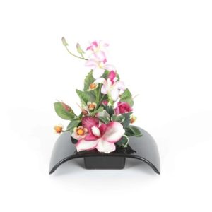 COUPE ARCHE COLOMBARIUM  H27 L19 COULEURS MELANGEES