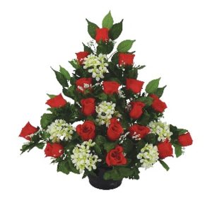 COUPE H52L52CM ROUGE