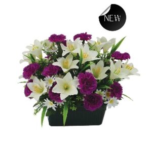 JARDINIERE H37X52 LAVANDE