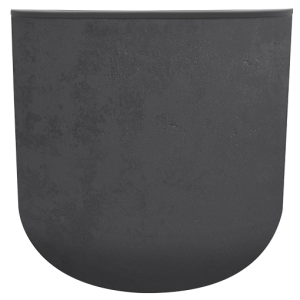 Pot Rond BASALT UP Anthracite