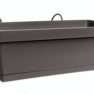 Jardinière ROMEO 50cm + soucoupe + support