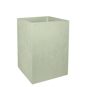 Pot carré BASALT Vert