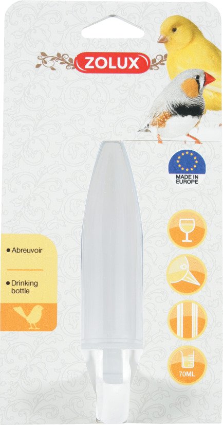 ABREUVOIR PLAT OISEAU BEC DROIT 70ML – Image 2