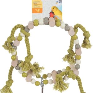 BALANCOIRE ROUE BOIS + CORDE