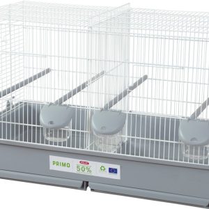 CAGE PRIMO CATI BLANC/GRIS