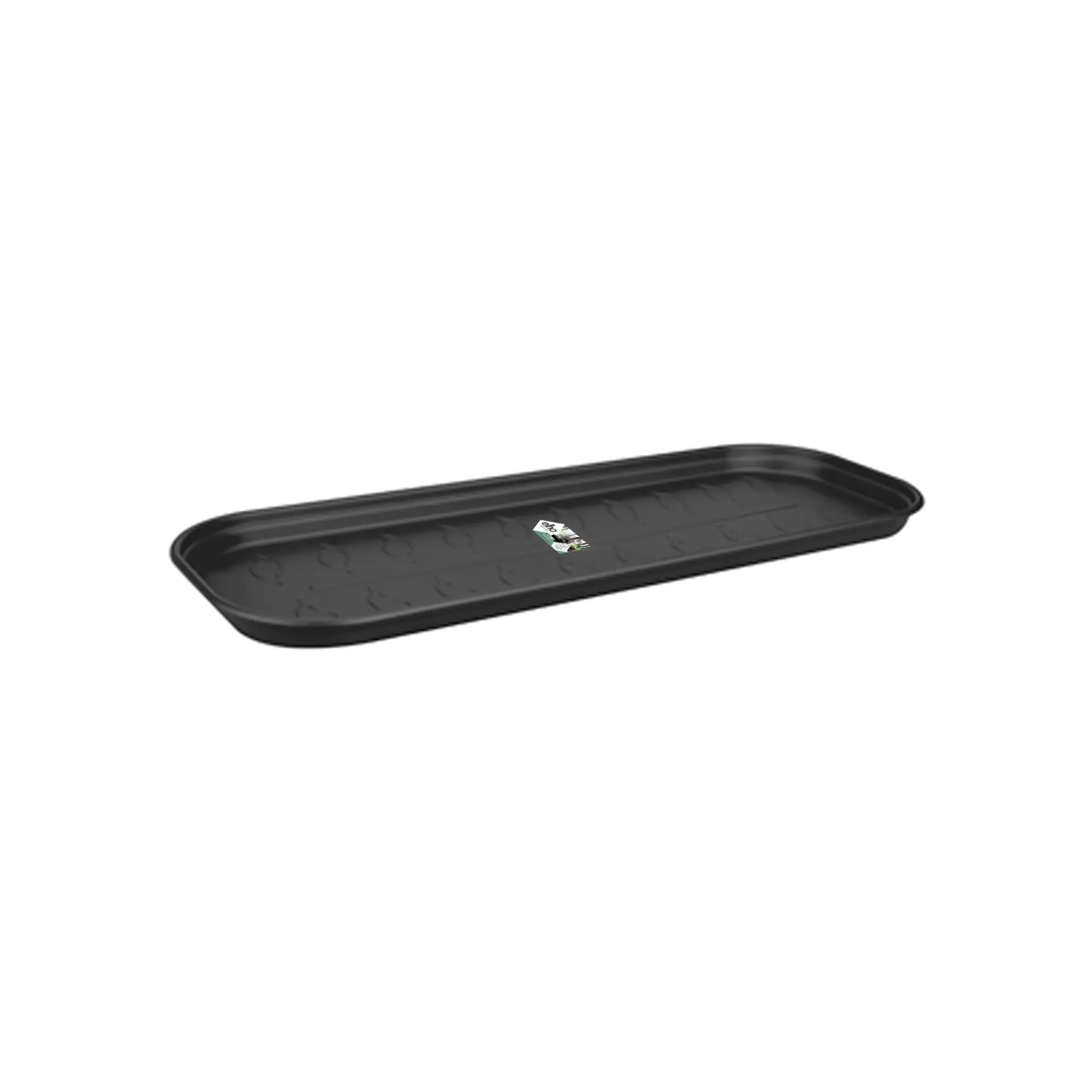 Green Basics plateau culture soucoupe noir