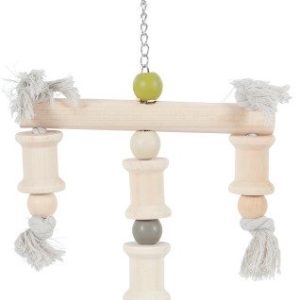 JOUET BOIS PERROQUET / GRANDE PERRUCHE PACO