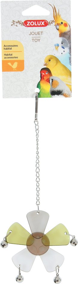 JOUET FLEUR ACRYLIQUE A SUSPENDRE