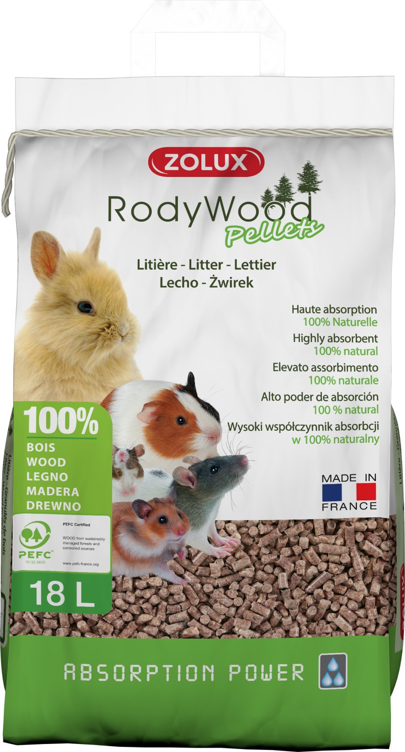 LITIERE RODYWOOD PELLETS