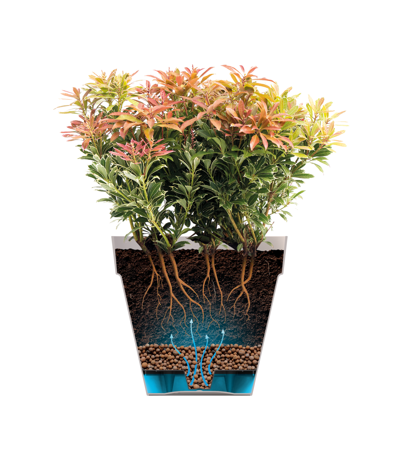 loft urban rond haut 35cm rouge théâtre – Image 3